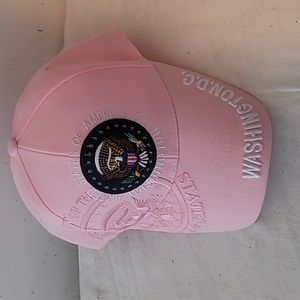 Washington  DC HAT PINK PATCH